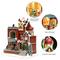 Moments in Time 13.4" Animated Village Shops & Supermarket Décor